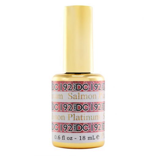 DND DC Platinum Gel Polish in Stunning Salmon Shade #192