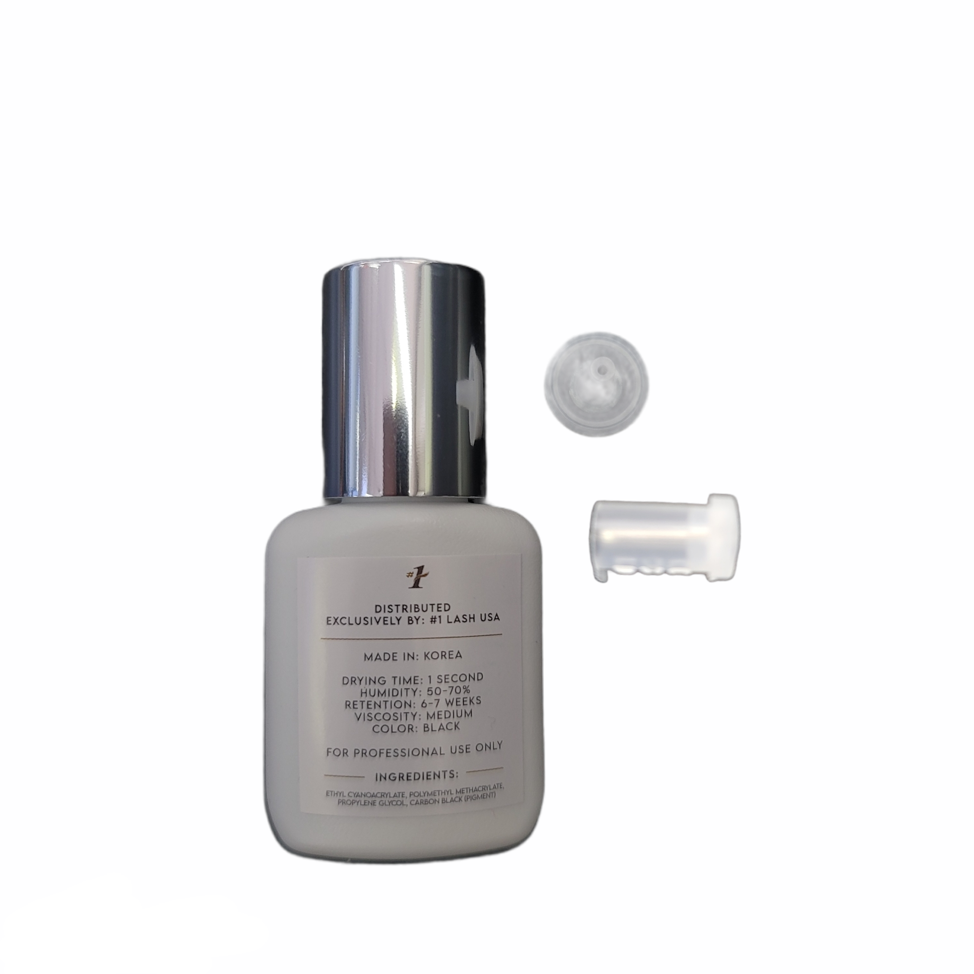 Beauty #1 Instant 1-Second Eyelash Glue with Low Fumes