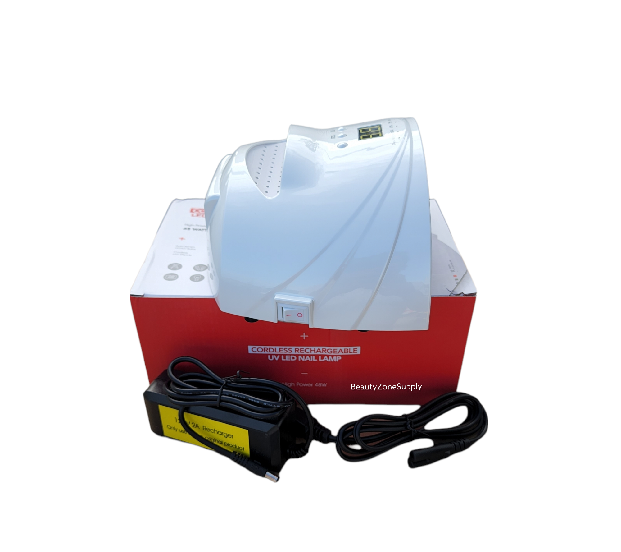 48W Cordless Rechargeable Bio Seaweed UV LED Lamp for Efficient Use