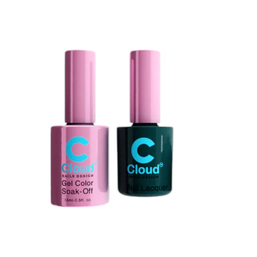 Florida #043 Chisel Cloud Duo: Premium Gel & Lacquer Set