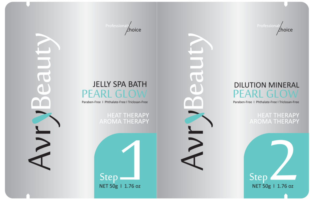 Avrybeauty Pearl Glow Jelly Spa Pedicure Bath Set - 30 Boxes