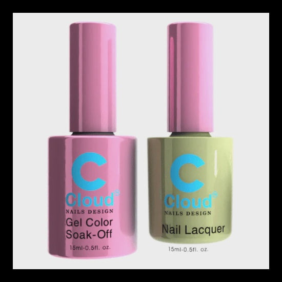 Chisel Cloud Dual - Purpose Gel Polish and Traditional Lacquer Set from Florida Collection, Shade #117