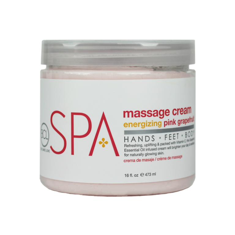 BCL SPA 16oz Pink Grapefruit Hydrating Massage Cream