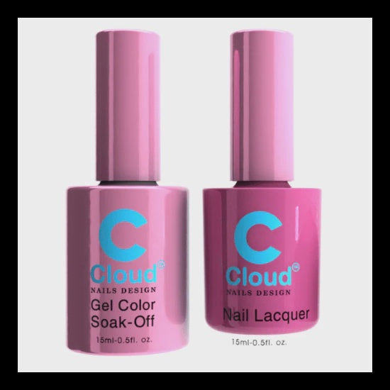 Chisel Cloud Duo Gel Polish and Traditional Lacquer Set - Florida Collection, Shade #120