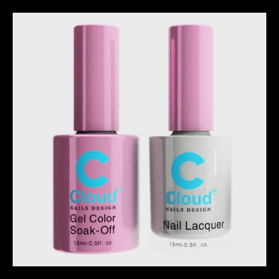 Chisel Florida Collection Cloud Duo: High - Quality Gel Polish and Traditional Lacquer Set #106