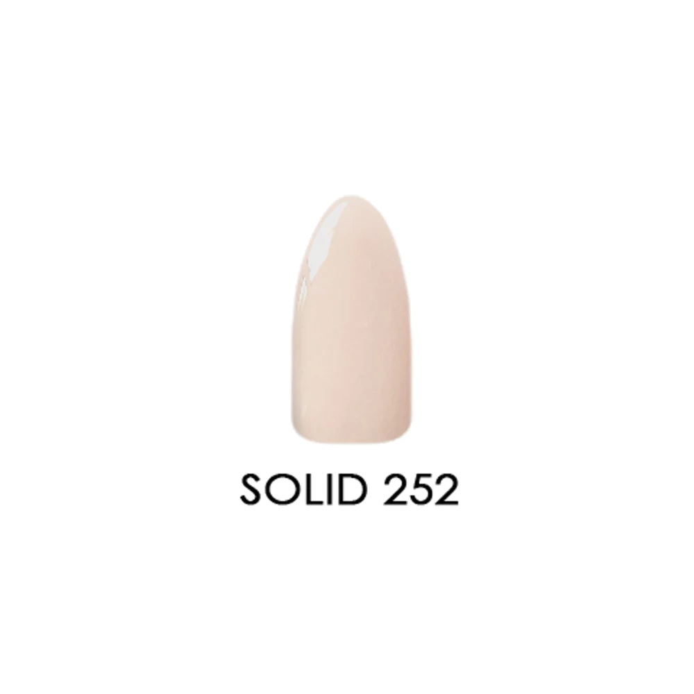 2 oz Chisel Solid Acrylic & Dipping Powder 252 for Colorful Nail Designs