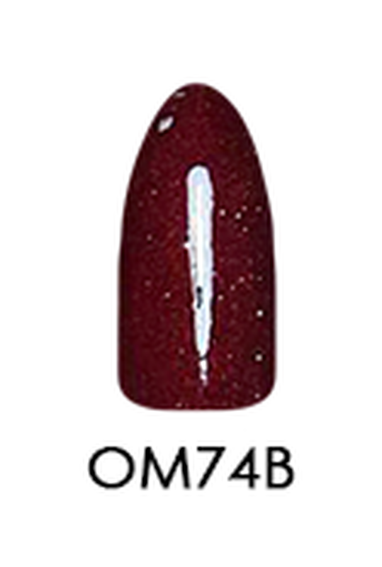 Chisel 2 - ounce Acrylic and Dipping Powder for Ombre Effect, Shade OM74B
