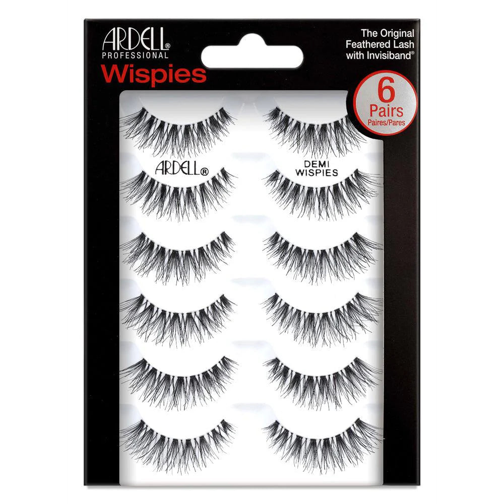 Ardell Professional 6-Piece Multipack of Demi Wispies False Eyelashes #65708
