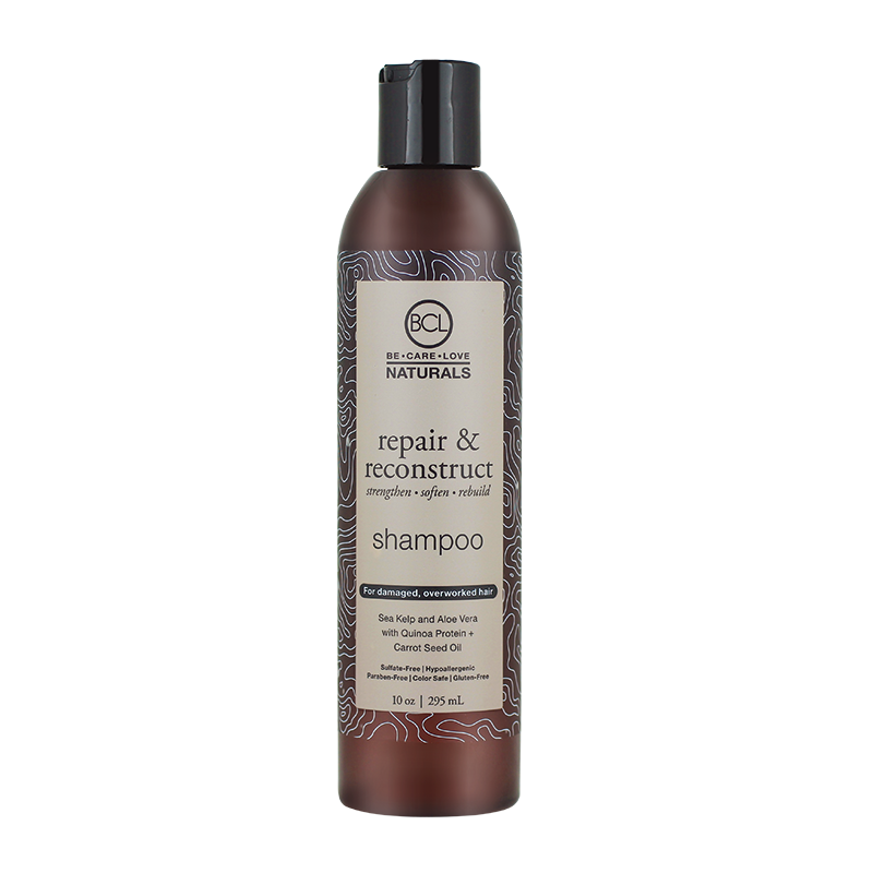 BCL Naturals 10-Ounce Repair and Reconstruct Hair Shampoo for Damaged Hair