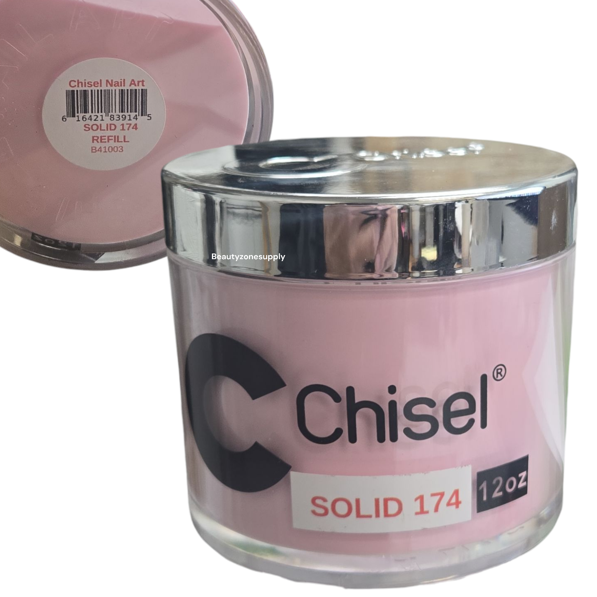 12 oz Chisel Solid 174 Acrylic & Dipping Powder Refill