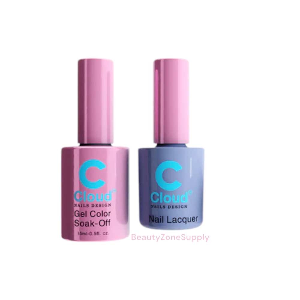 Chisel Florida Cloud Duo: High - Quality Gel & Lacquer Set #079