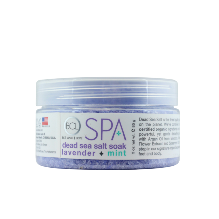 3oz BCL SPA Dead Sea Salt Soak with Relaxing Lavender and Soothing Mint