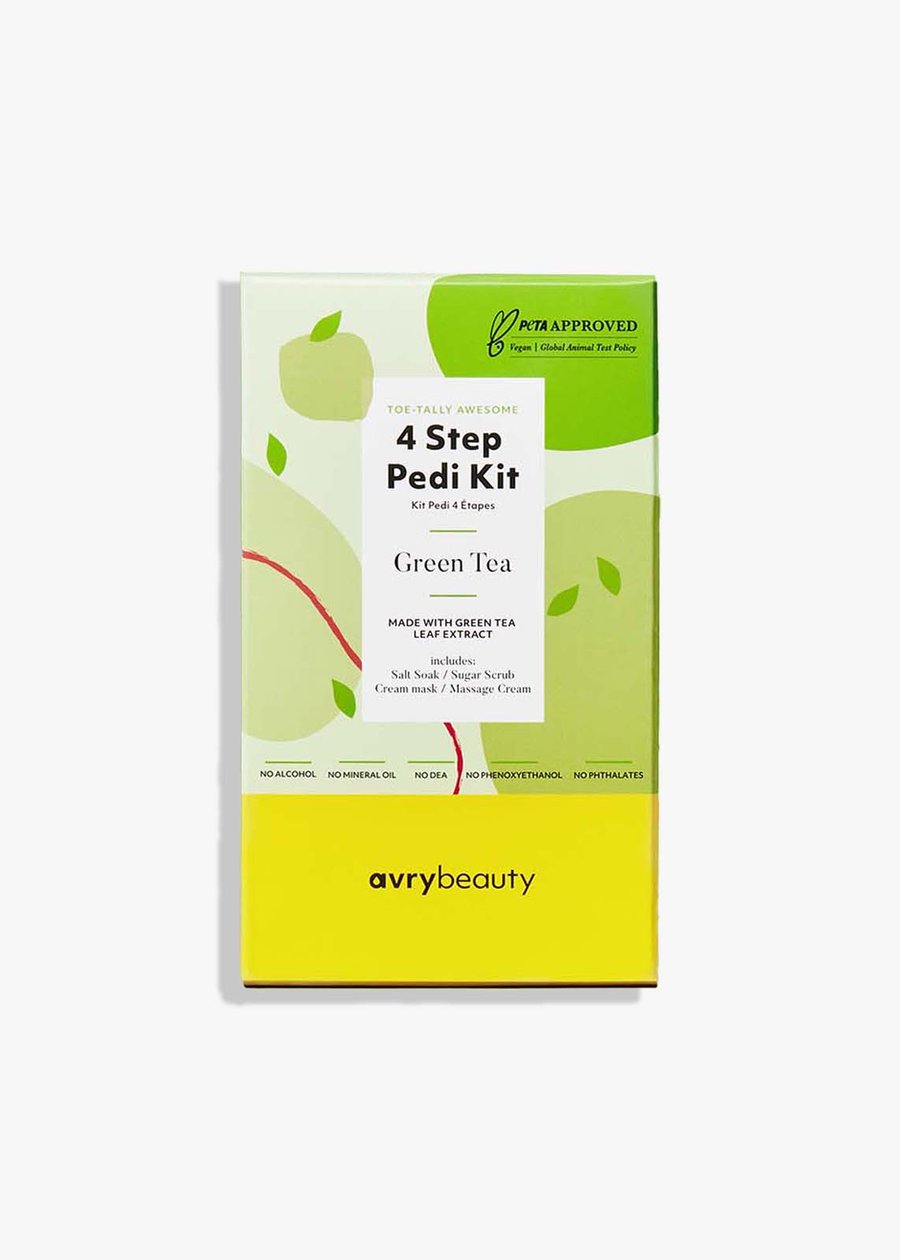 Avrybeauty Green Tea 4 in 1 Step Pedicure Set - 50 Pack #AB115GRNT