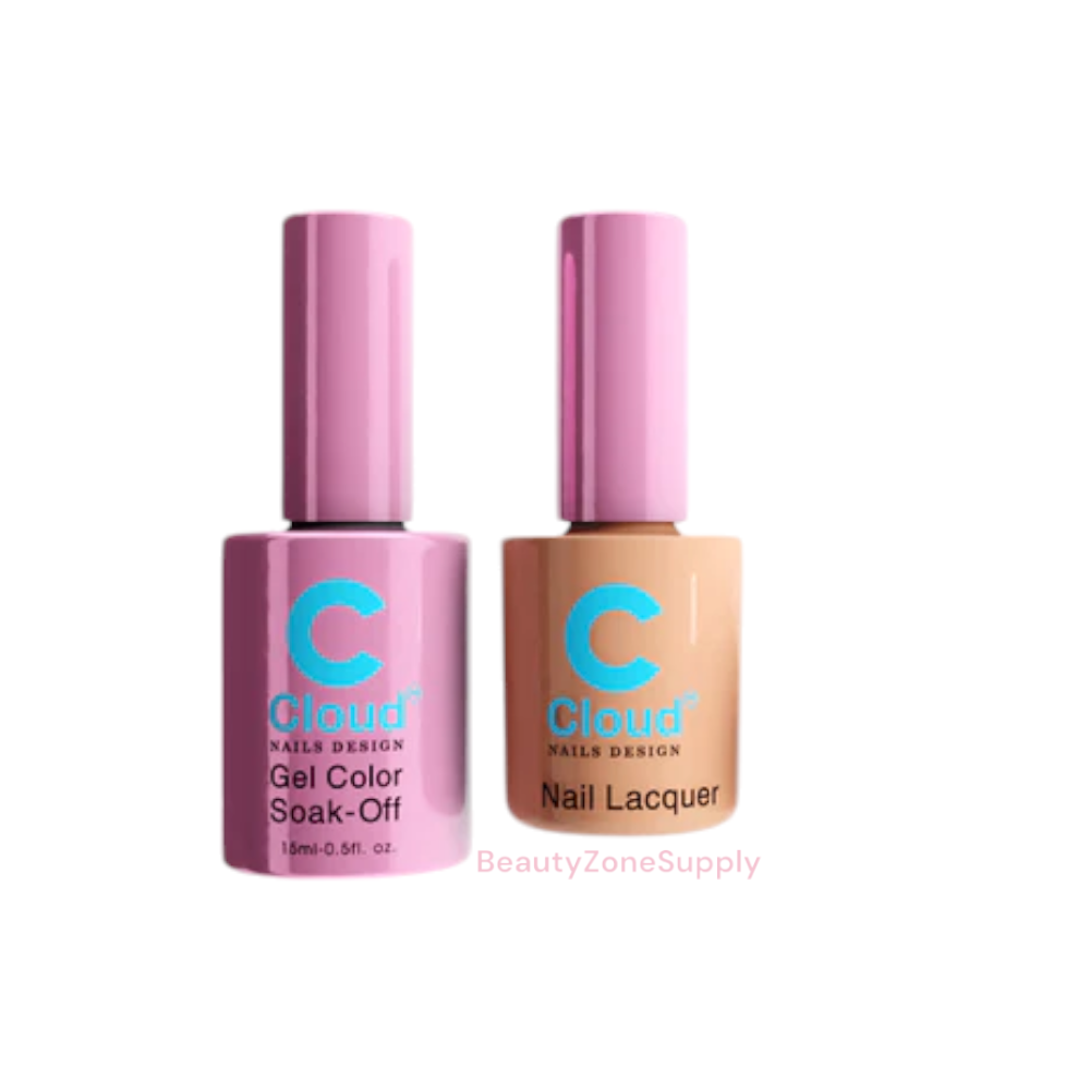 Chisel Cloud Duo Set: High - Quality Gel Polish and Traditional Lacquer from Florida Collection #083