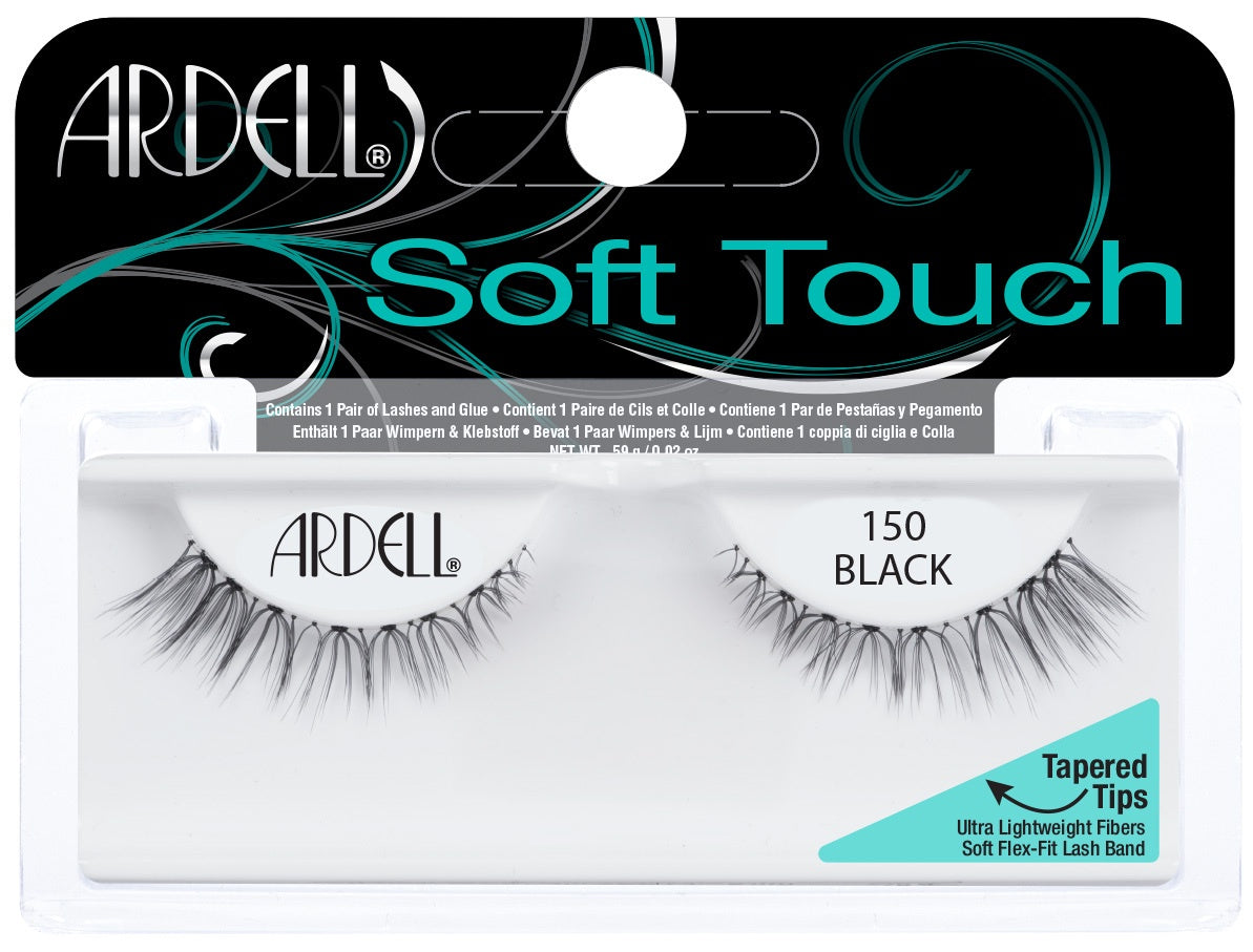 Ardell Black Soft - Feeling False Eyelashes 150 #61603