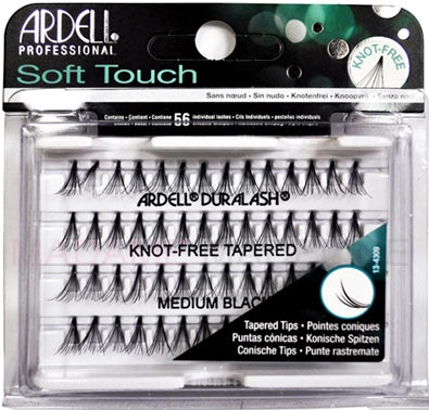 Ardell Medium Black Soft Touch Knot-Free Individual Lashes #68284