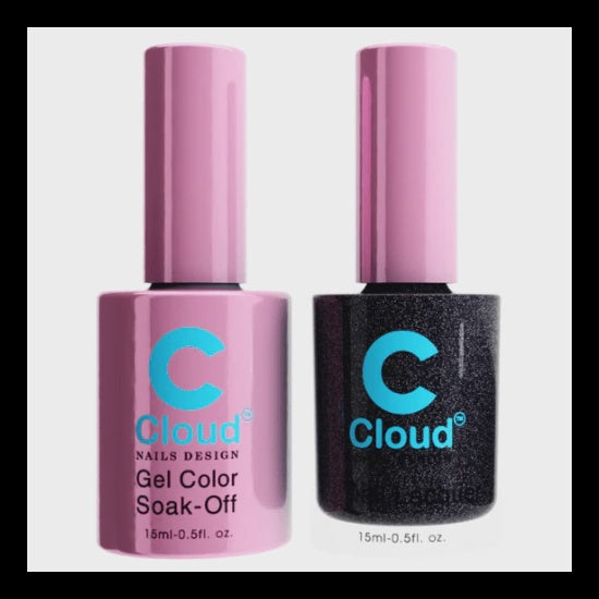 Chisel Florida Collection Cloud Duo: High - Quality Gel & Lacquer #105
