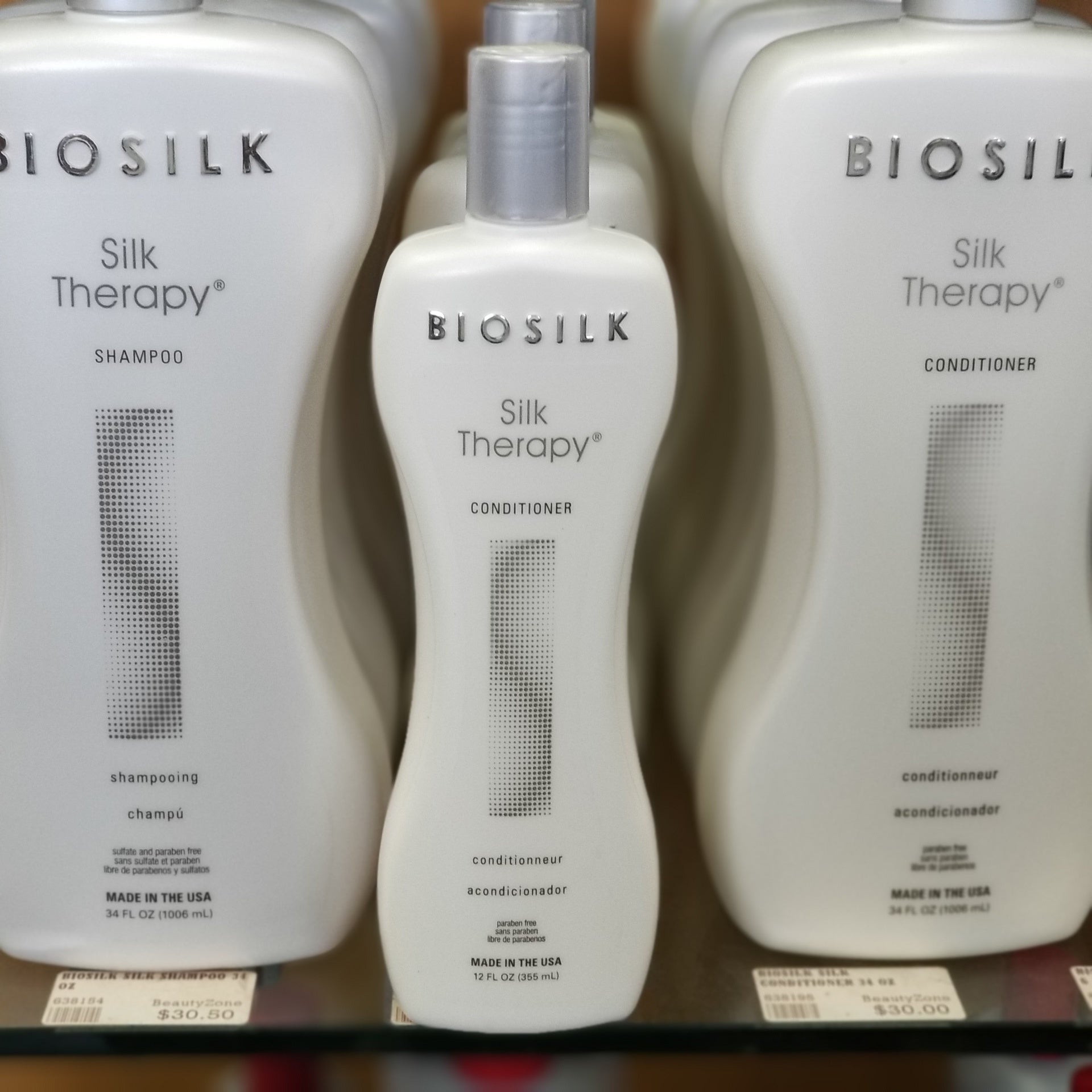 12 oz Biosilk Silk Therapy Hair Conditioner for Smooth and Shiny Hair