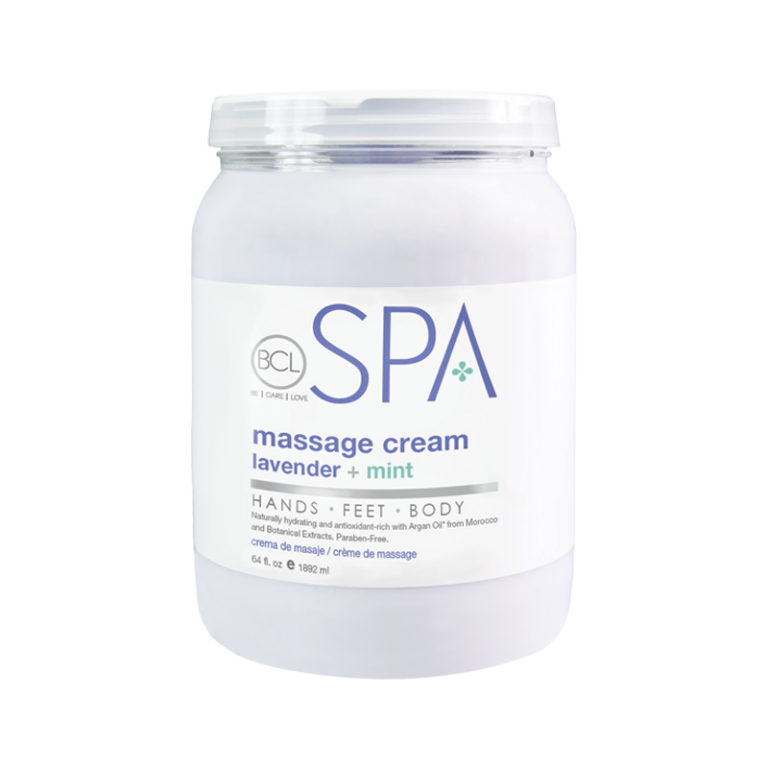 64oz BCL SPA Relaxing Massage Cream with Lavender and Mint
