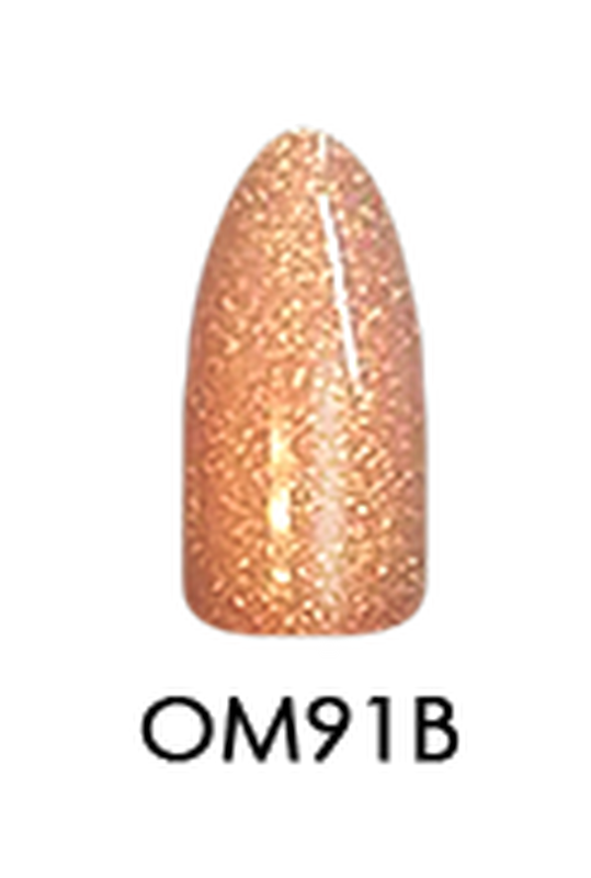Chisel Brand 2-Ounce Acrylic and Dipping Powder for Ombre Nail Design, Shade OM91B