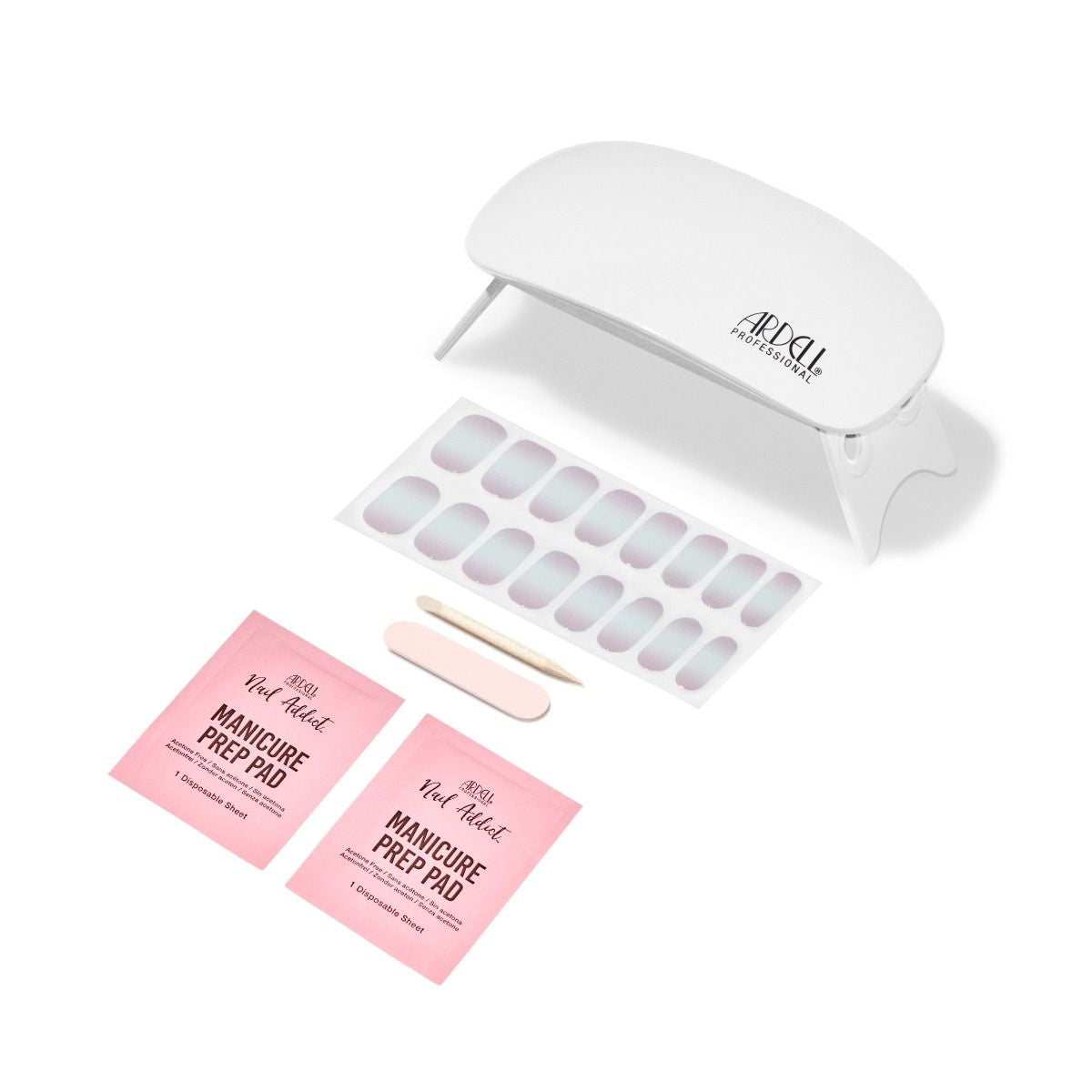 Ardell Gel Nail Strips Starter Kit - First Kiss Collection #37913 for Beautifully Manicured Nails