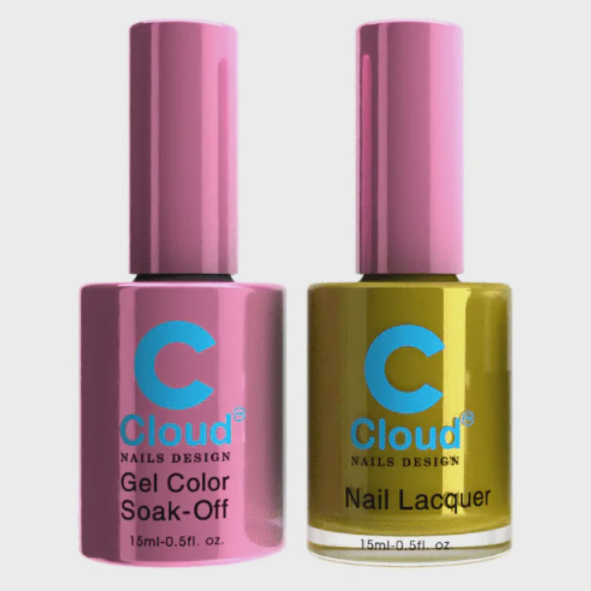Chisel Cloud Dual - Function Gel Polish and Traditional Lacquer Set, Hawaii Shade #138