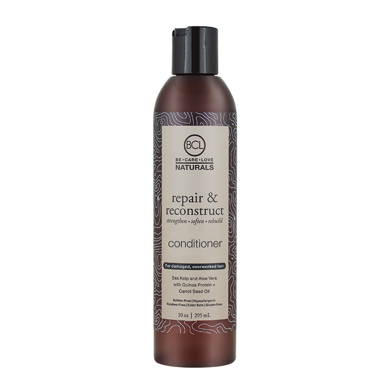BCL Naturals 10oz Hair Repair & Reconstruct Conditioner for Restoring Hair Strength and Softness