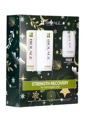 Biolage Hair Strength Recovery Special Holiday Gift Set for Beautiful Hair