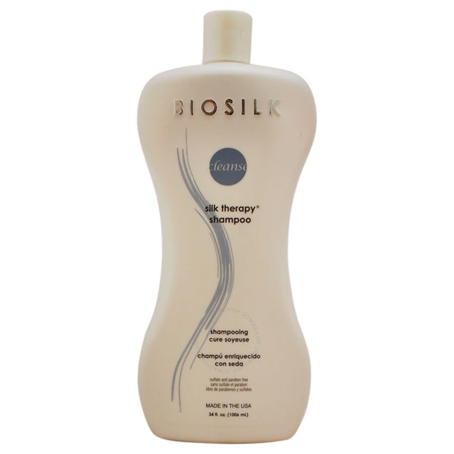 Biosilk Professional Silk Therapy Shampoo - 34 Fluid Ounce Bottle for Both Men and Women