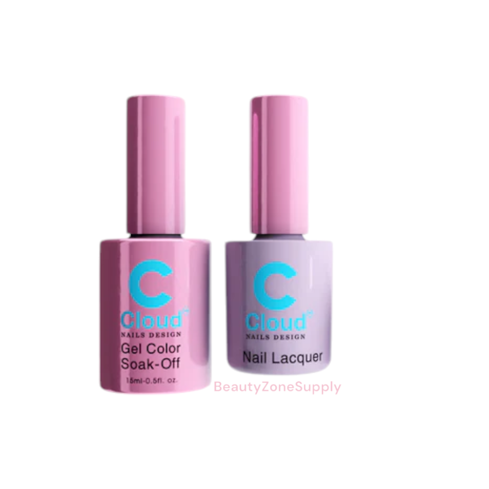 Chisel Cloud Duo Set: Premium Gel Polish and Traditional Lacquer from Florida Collection #080