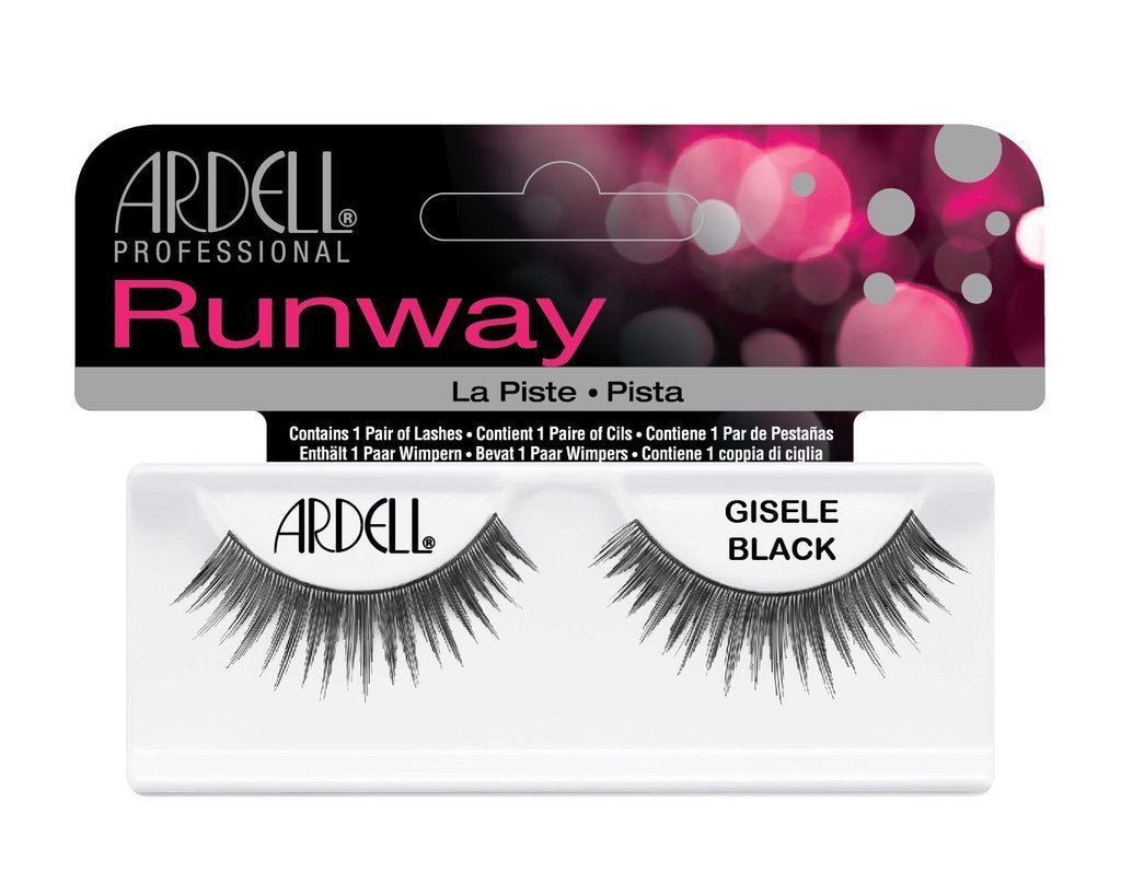 Ardell Runway Style Gisele's Black False Eyelashes #65007