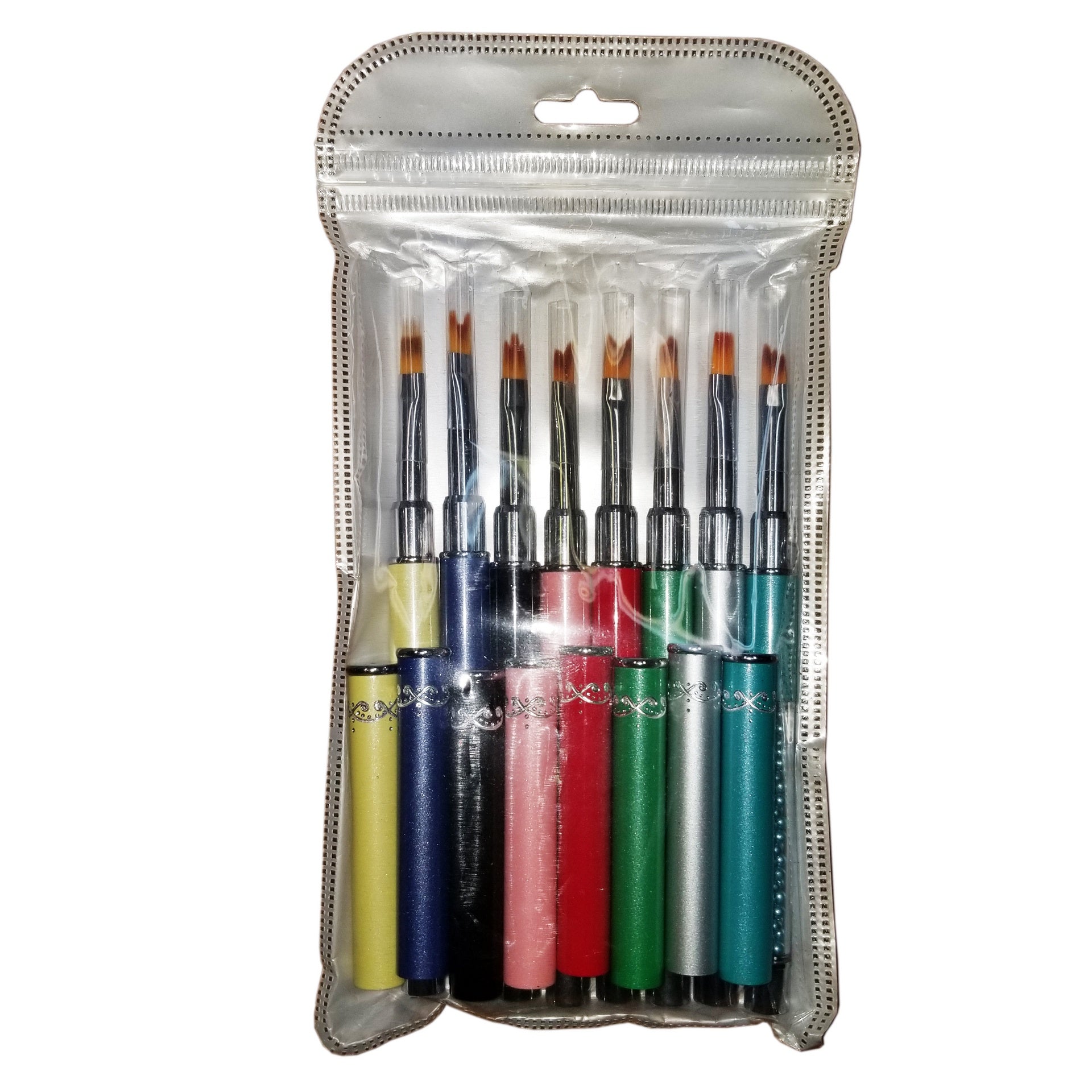 8-piece Set of Ombre Design Art Brushes for Nail Art