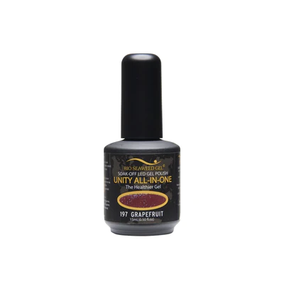 Bio Seaweed Unity All - In - One Gel Nail Polish Shade 197 Grapefruit