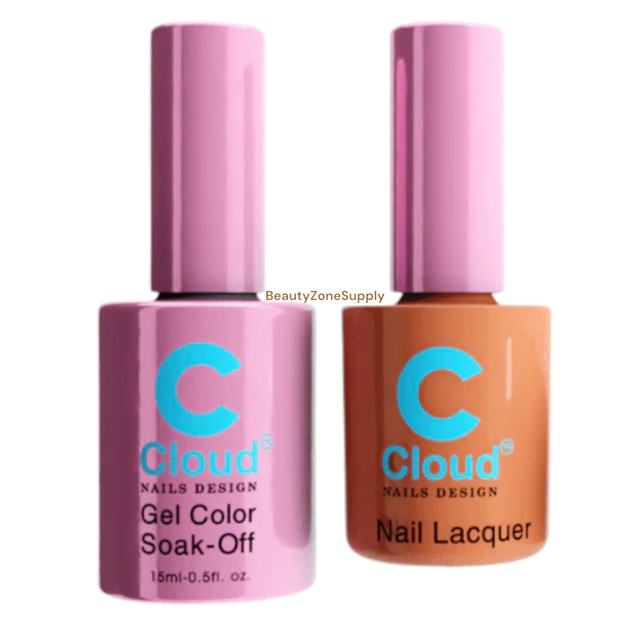 Chisel Cloud Duo Gel Polish and Traditional Lacquer Set - Florida Collection, Shade #091