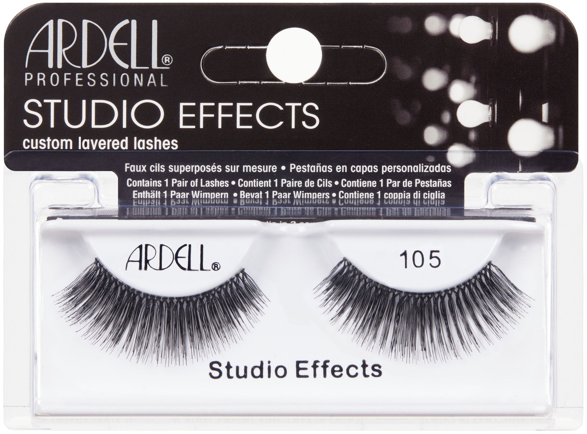 Ardell Studio Effect Strip Lashes 105, Style #61995 for Stunning Eyes