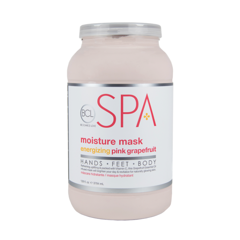 BCL SPA Pink Grapefruit Moisturizing Clay Mask in a Large 128-ounce Gallon Container