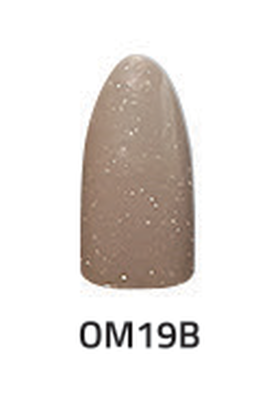 Chisel 2-ounce Acrylic and Dipping Powder for Ombre Effect, Shade OM19B