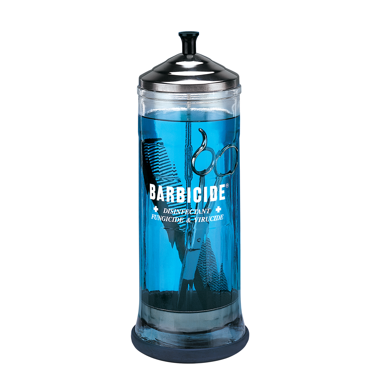 37 oz High - performance Barbicide Disinfectant Jar for Salons and Barbershops
