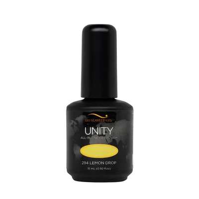 Bio Seaweed Unity All-In-One Gel Nail Polish 294 Lemon Drop - 15 mL (0.50 fl.oz) Unique Formula