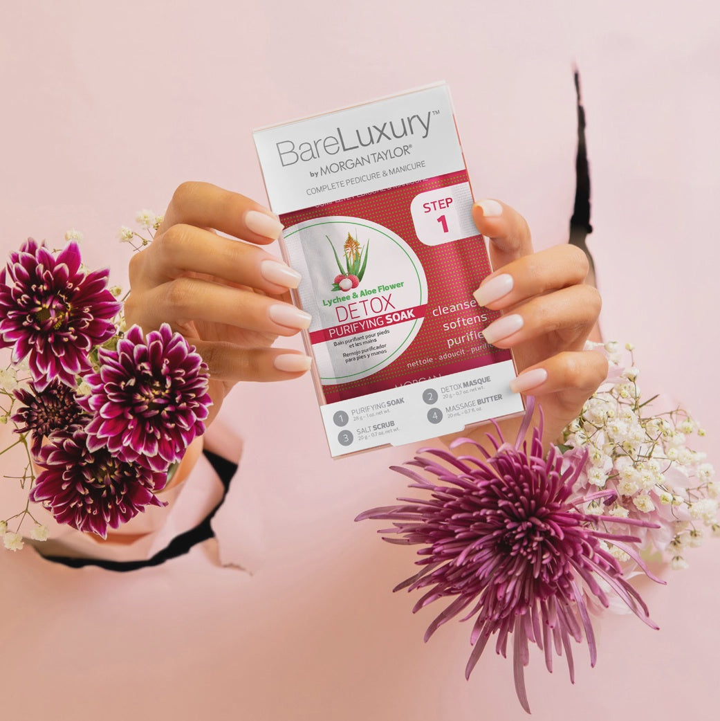 Bare Luxury Pedi 4 - in - 1 Pack Energy Case of 48 with Lychee & Aloe