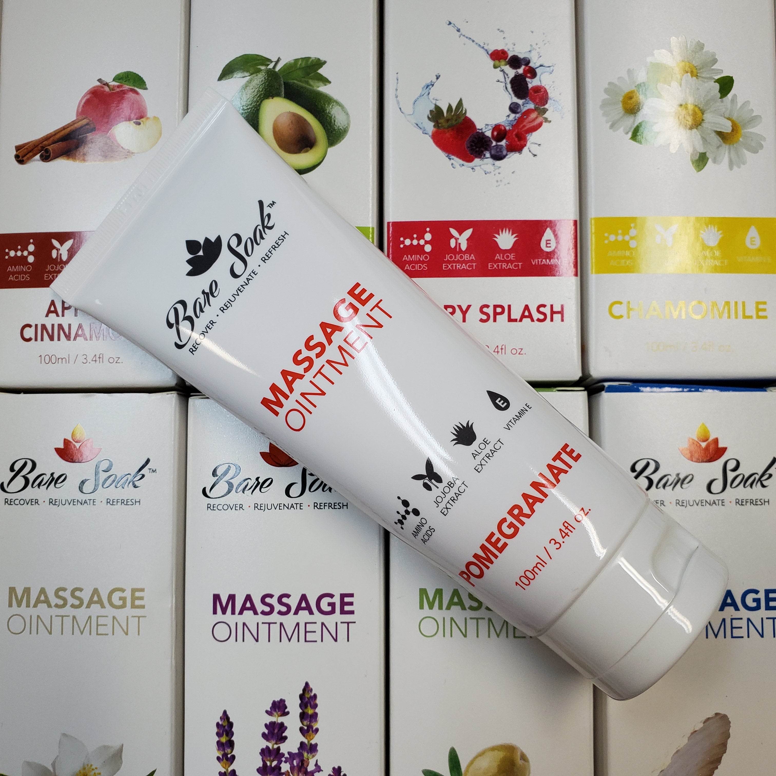 100 mL (3.4 fl oz) Bare Soak Moisturizing Massage Lotion