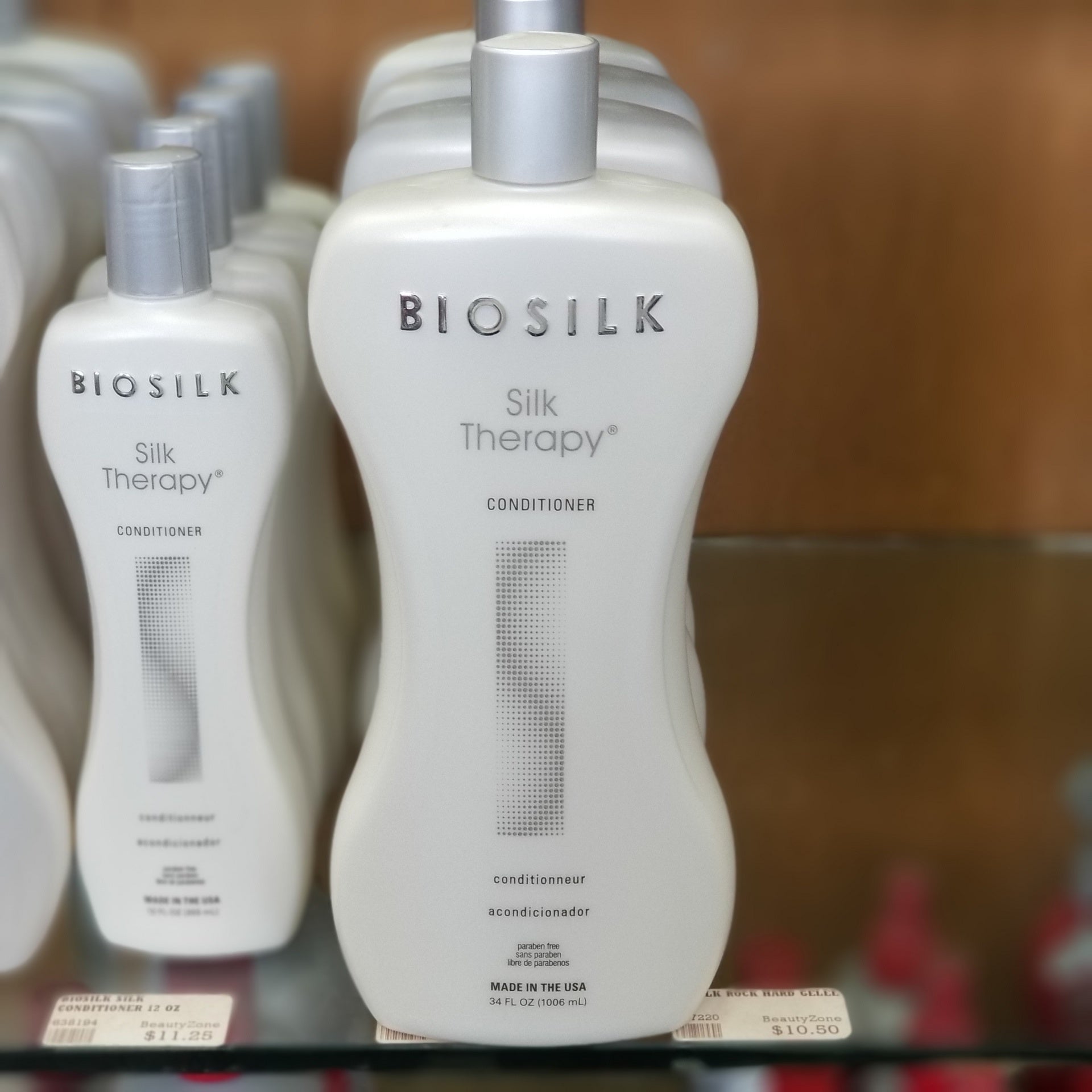 34 oz Biosilk Silk Therapy Hair Conditioner for Beautifully Smooth Hair