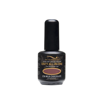 Bio Seaweed Unity All - in - One Gel Nail Polish in the Color of 236 Milk Chocolate