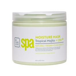BCL SPA Hydrating Facial Mask with Mojito Mint Scent, 16 - ounce Jar (SPA56810)