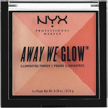 AWAY WE GLOW Illuminating Powder - A Radiant Cosmetic Product