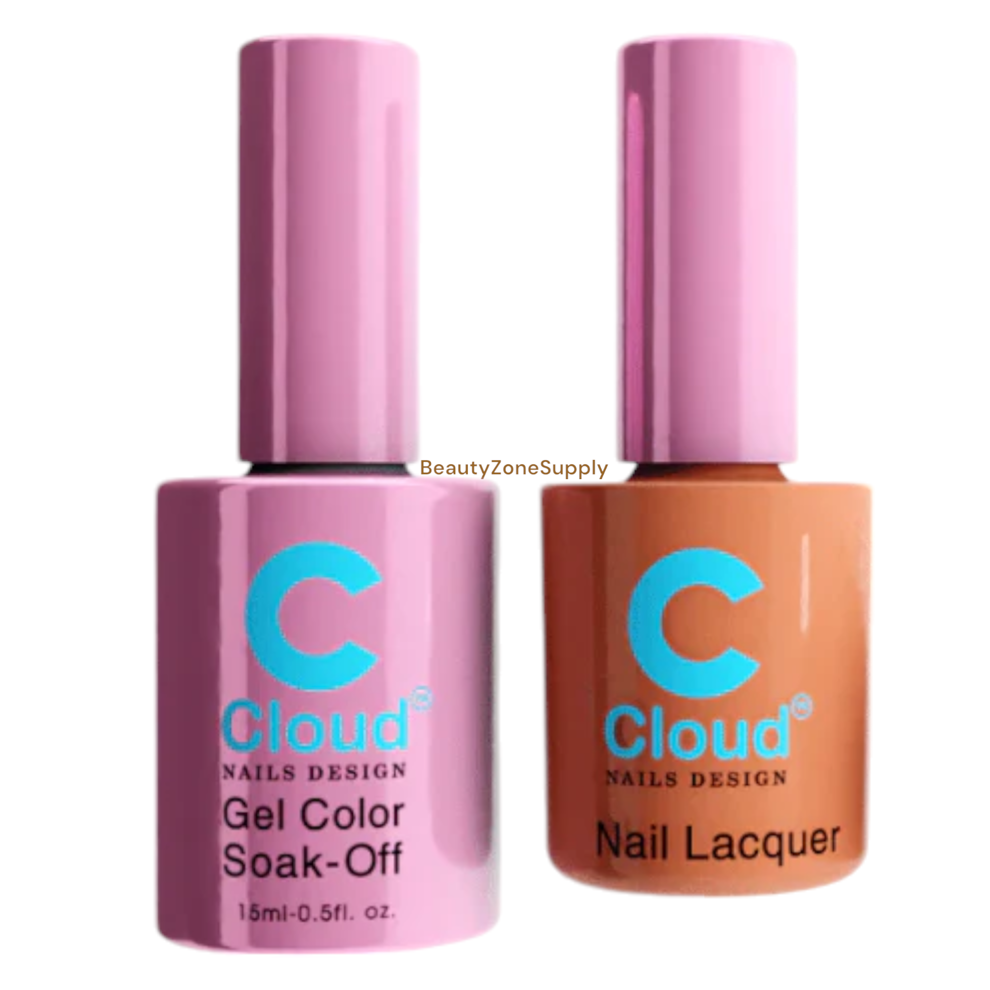 Chisel Florida Collection Cloud Duo Set: High - quality Gel Polish and Matching Traditional Lacquer #093