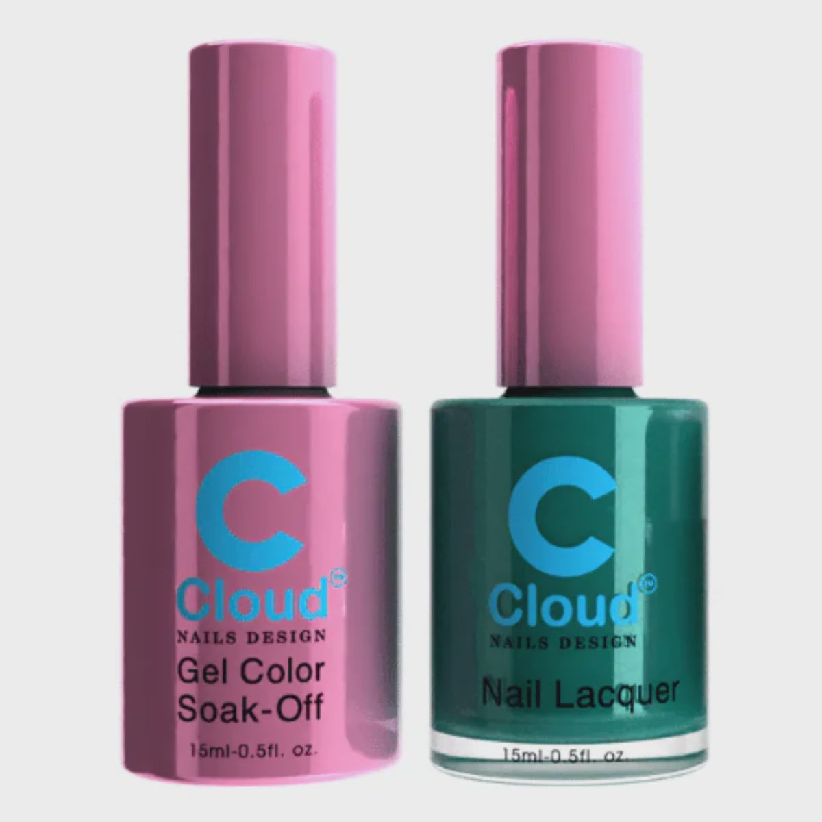 Chisel Cloud Duo Set: Premium Gel Polish and Traditional Lacquer in Hawaii Shade #140