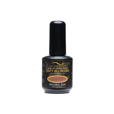 Bio Seaweed Unity All - in - One Quick - Apply 15mL Coral Reef Gel Polish