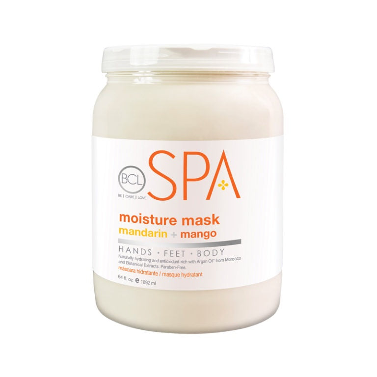 BCL SPA Mandarin and Mango Flavored Moisturizing Clay Mask - 64 Ounce