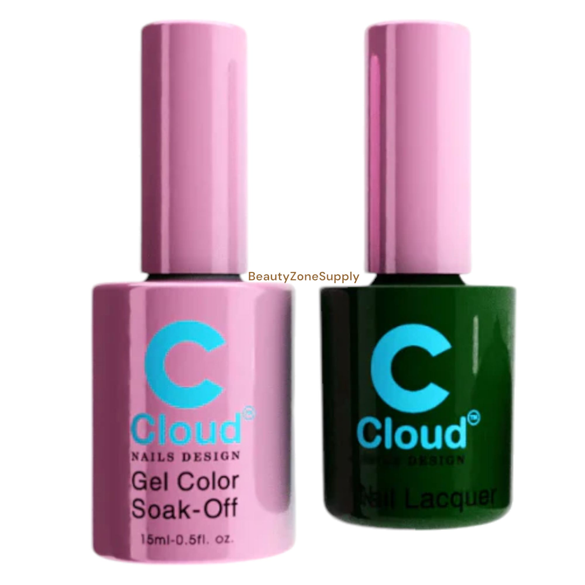 Chisel Florida Collection Cloud Duo - High - Quality Gel Polish and Traditional Lacquer Set #098